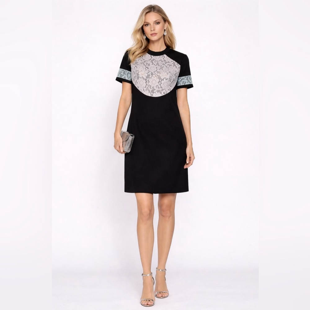 Christopher Kane Lace Panel Dress – Made in Italy Designer Evening Mini